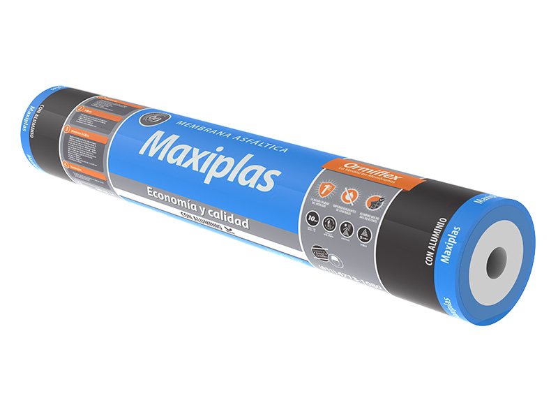 Membrana asfáltica Ormiflex Maxiplast 40 kg con Aluminio